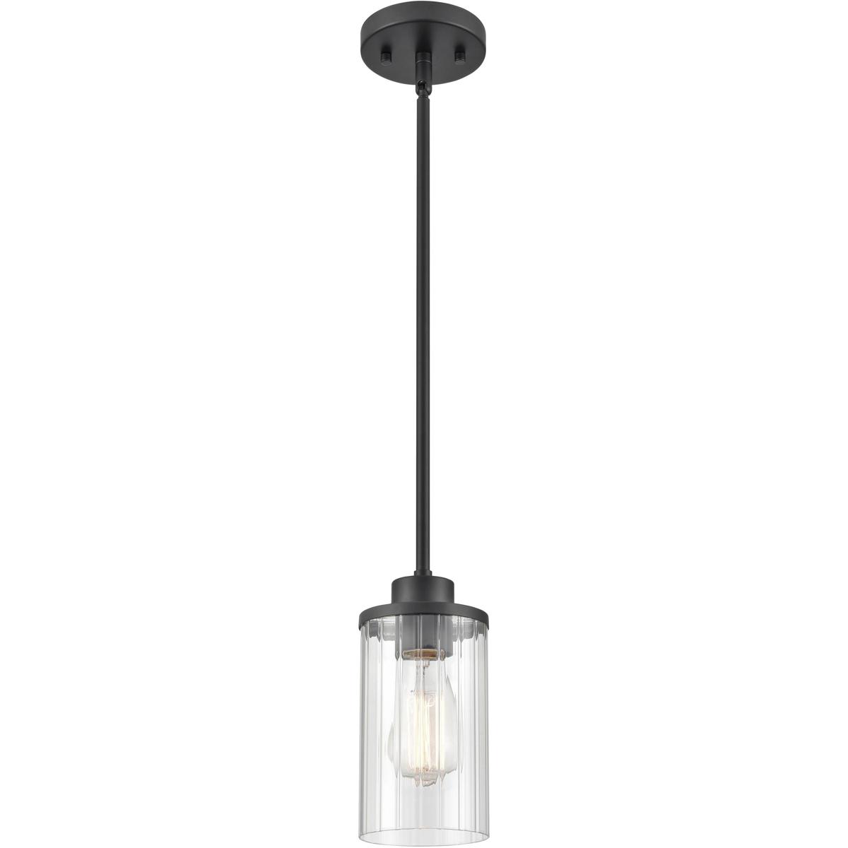 Millennium Lighting 9511-MB Beverlly 1 Light 4.5 inch Matte Black Mini Pendant Ceiling Light